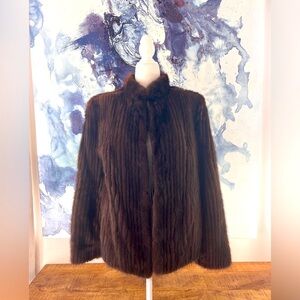 Vintage Mink Coat Size M